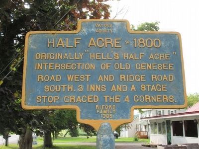 Half Acre * 1800 Marker. Click for full size. Half Acre * 1800 Marker image. Click for full size.