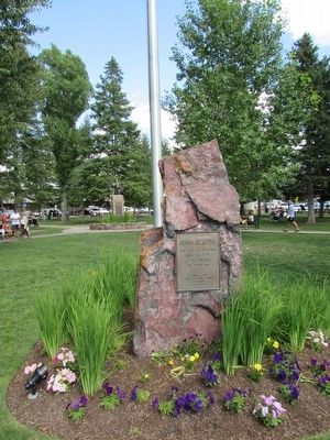 John Colter Marker. Click for full size. John Colter Marker image. Click for full size.