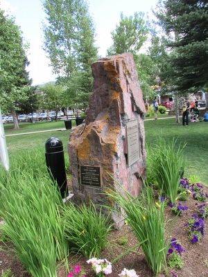 The Jackson Town Square Marker. Click for full size. The Jackson Town Square Marker image. Click for full size.