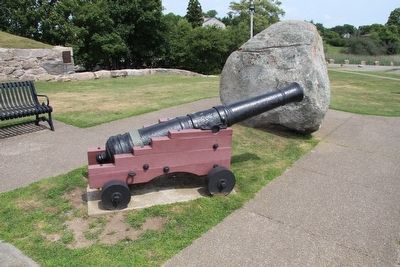 Revolutionary War Cannon Marker. Click for full size. Revolutionary War Cannon Marker image. Click for full size.