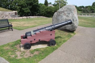 Revolutionary War Cannon Marker image. Click for full size.