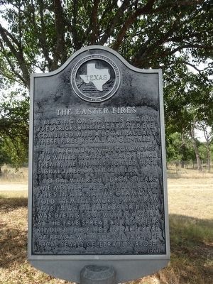 The Easter Fires Marker image. Click for full size.