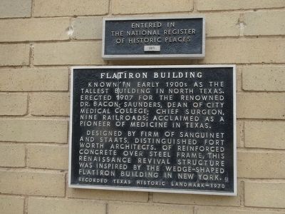 Flatiron Building Marker image. Click for full size.