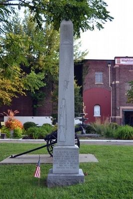 Barren County World War I Monument image. Click for full size.