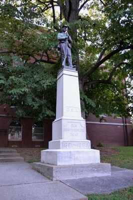 Our Confederate Dead Monument image. Click for full size.