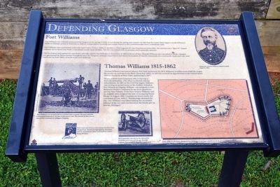 Defending Glasgow Marker. Click for full size. Defending Glasgow Marker image. Click for full size.