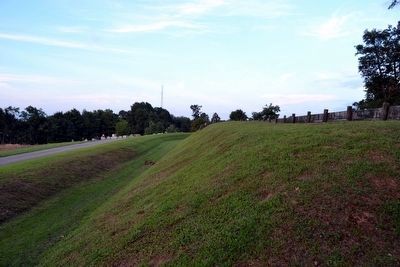 Northeast Parapet of Fort Williams. Click for full size. Northeast Parapet of Fort Williams image. Click for full size.
