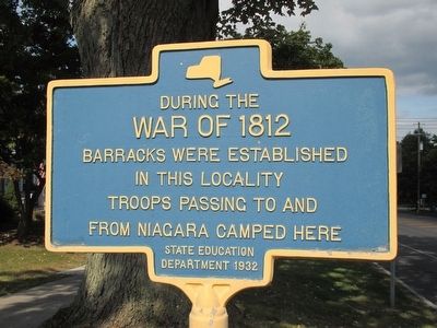 During the War of 1812 Marker. Click for full size. During the War of 1812 Marker image. Click for full size.
