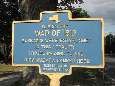 During the War of 1812 Marker image. Click for full size.