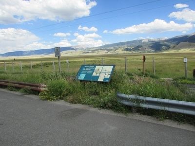 Winter Range on the National Elk Refuge Marker. Click for full size. Winter Range on the National Elk Refuge Marker image. Click for full size.