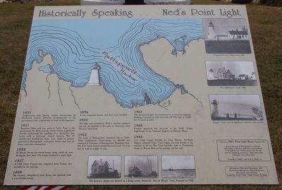 Ned's Point Light Marker image. Click for full size.