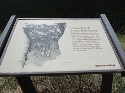 Fallen City Marker image. Click for full size.