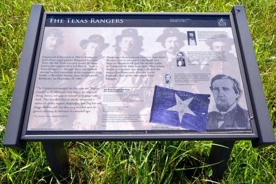 The Texas Rangers Marker image. Click for full size.