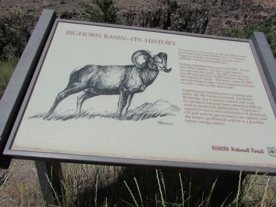 Bighorn Basin – Its History Marker image. Click for full size.