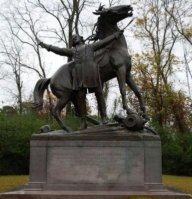 Lloyd Tilghman Memorial. Click for full size. Lloyd Tilghman Memorial image. Click for full size.