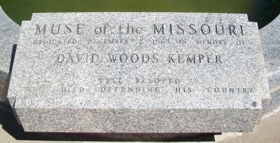 Muse of the Missouri Marker image. Click for full size.