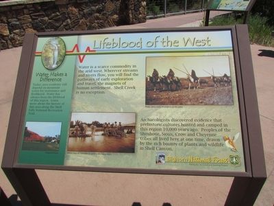 Lifeblood of the West Marker image. Click for full size.