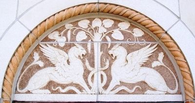 Aladdin Hotel Terra Cotta Detail image. Click for full size.