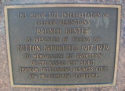 "Bronco Buster" Marker image. Click for full size.
