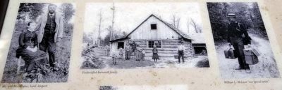 Close-up from marker of<br>Scenes from Bernstadt, Kentucky, ca. 1885 image. Click for full size.