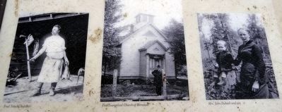Close-up from marker of<br>Scenes from Bernstadt, Kentucky, ca. 1885 image. Click for full size.