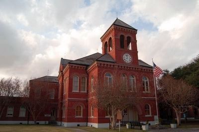 Donaldsonville Marker and Ascension Parish Court House image. Click for full size.