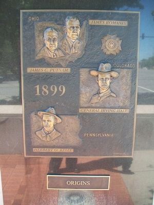 VFW Centennial Plaza Marker. Click for full size. VFW Centennial Plaza Marker image. Click for full size.