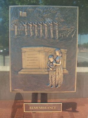 VFW Centennial Plaza Marker. Click for full size. VFW Centennial Plaza Marker image. Click for full size.