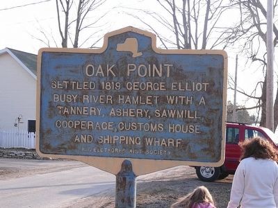 Oak Point Marker image. Click for full size.