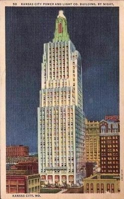 <i>Kansas City Power and Light Building, By Night</i> image. Click for full size.