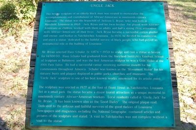 Uncle Jack Marker. Click for full size. Uncle Jack Marker image. Click for full size.