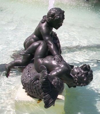 J. C. Nichols Memorial Fountain Sculpture image. Click for full size.