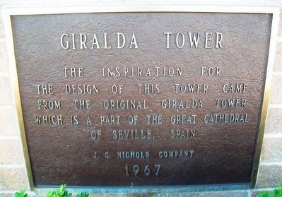 Giralda Tower Marker. Click for full size. Giralda Tower Marker image. Click for full size.