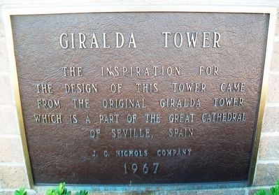 Giralda Tower Marker image. Click for full size.
