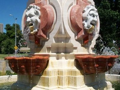 The Seville Light Fountain Detail image. Click for full size.