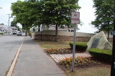 Commemorating Mattapoisett's Shipbuilders Marker. Click for full size. Commemorating Mattapoisett's Shipbuilders Marker image. Click for full size.