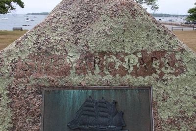 Commemorating Mattapoisett's Shipbuilders Marker. Click for full size. Commemorating Mattapoisett's Shipbuilders Marker image. Click for full size.