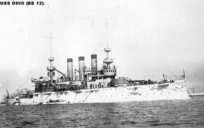 Battleship U.S.S. Ohio Marker image. Click for full size.
