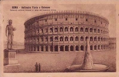 <i>Anfiteatro Flavio o Colosseo</i> image. Click for full size.