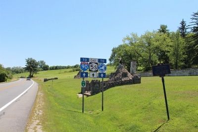 Ossernenon Marker. Click for full size. Ossernenon Marker image. Click for full size.