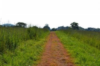 Battle of Munfordville: Day 1 Marker<br>on the Battlefield Loop Trail image. Click for full size.