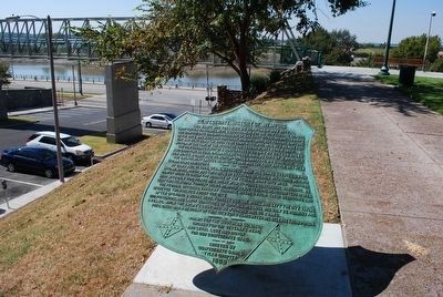Confederate History of Memphis Marker. Click for full size. Confederate History of Memphis Marker image. Click for full size.