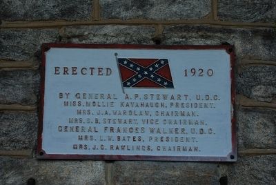 Confederate Pavilion Marker image. Click for full size.