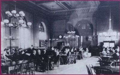 The main reading room of the original Pratt Free Library image. Click for full size.