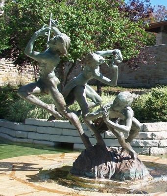 Gift of Life Fountain Sculpture image. Click for full size.