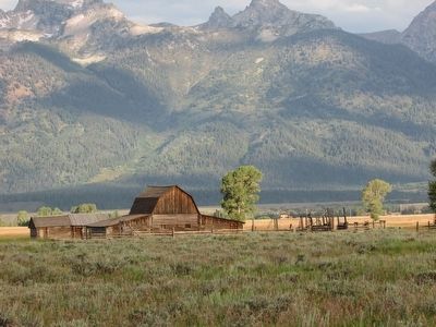 Barn on Mormon Row. Click for full size. Barn on Mormon Row image. Click for full size.