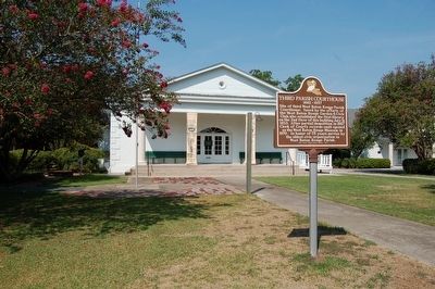 Third Parish Courthouse Marker. Click for full size. Third Parish Courthouse Marker image. Click for full size.