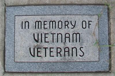 War Memorial Veterans Marker image. Click for full size.
