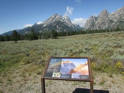 Cascade Canyon Marker. Click for full size. Cascade Canyon Marker image. Click for full size.