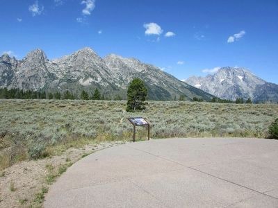 Cascade Canyon Marker. Click for full size. Cascade Canyon Marker image. Click for full size.